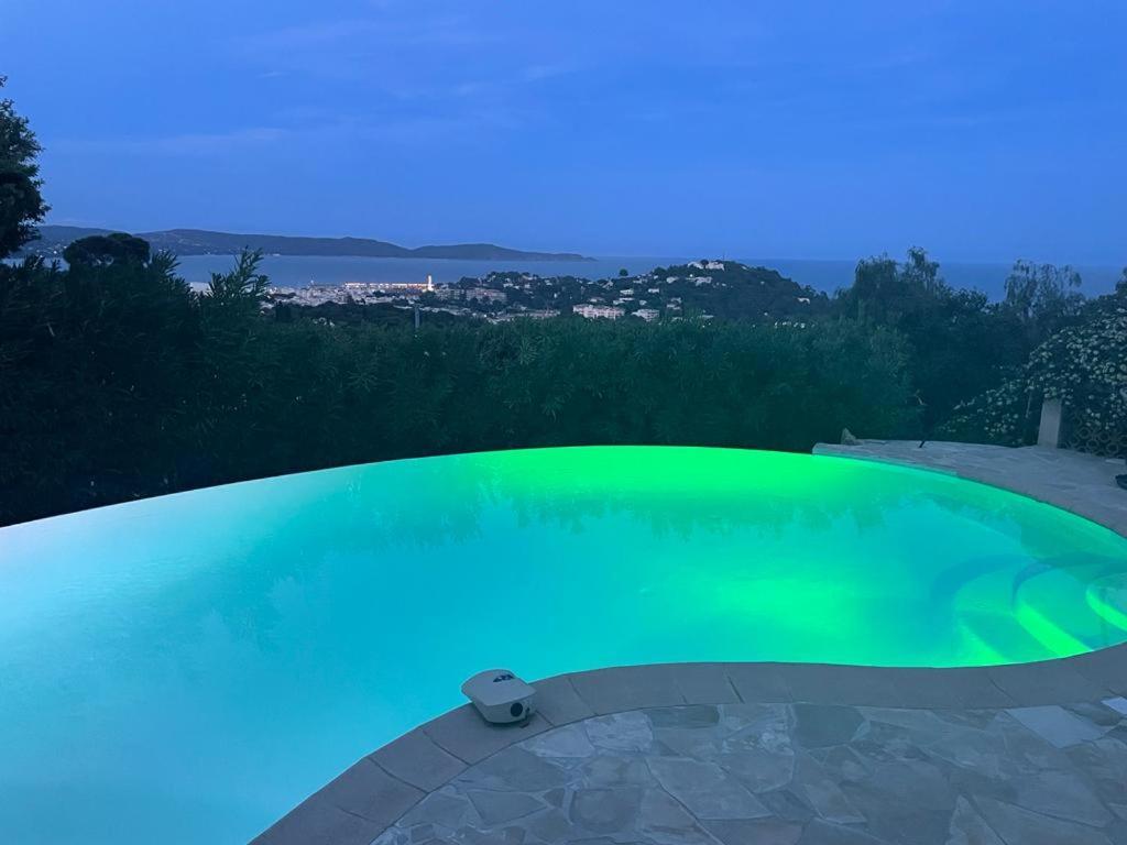 4-Star Private Villa With Heated Pool And Panoramic Sea View At Gulf De Saint Tropez Cavalaire-sur-Mer Esterno foto