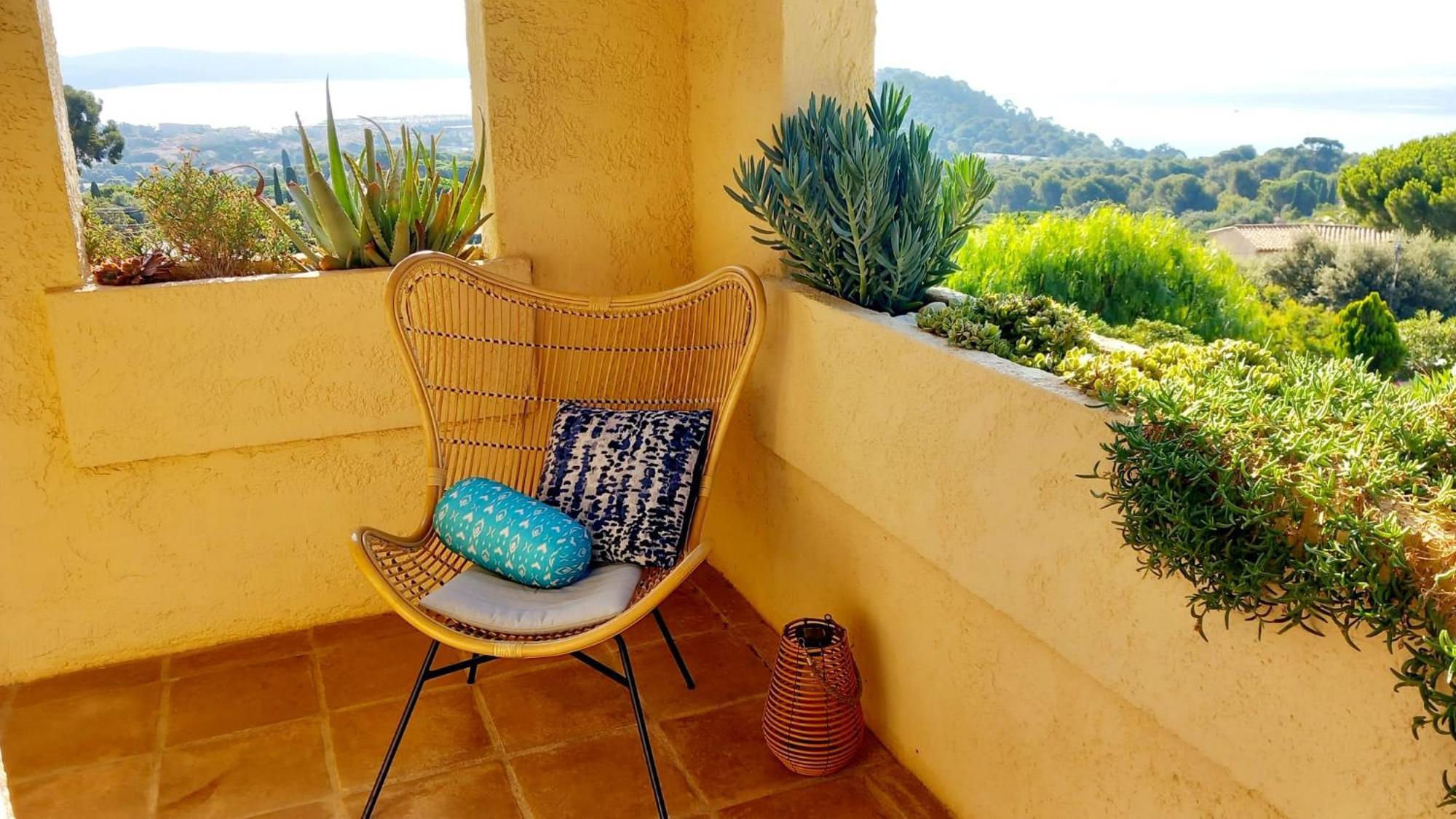 4-Star Private Villa With Heated Pool And Panoramic Sea View At Gulf De Saint Tropez Cavalaire-sur-Mer Esterno foto
