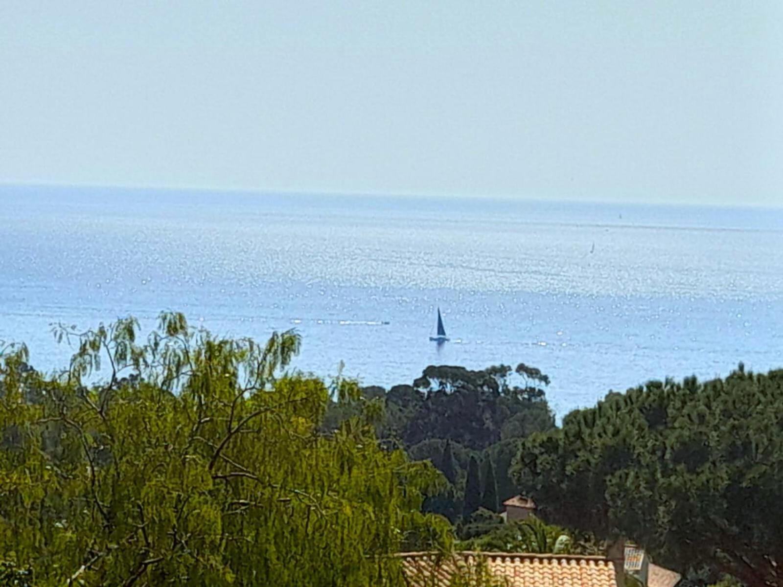 4-Star Private Villa With Heated Pool And Panoramic Sea View At Gulf De Saint Tropez Cavalaire-sur-Mer Esterno foto