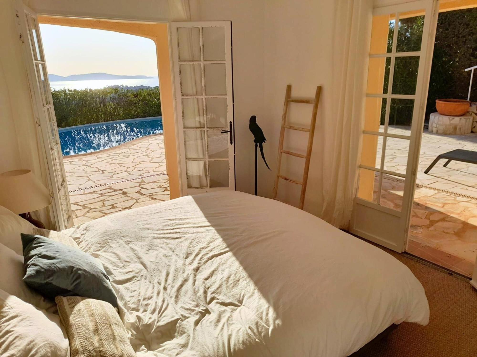 4-Star Private Villa With Heated Pool And Panoramic Sea View At Gulf De Saint Tropez Cavalaire-sur-Mer Esterno foto